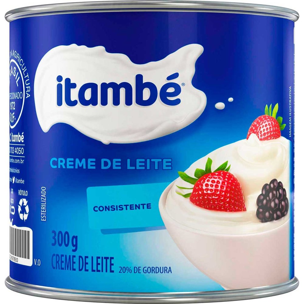 Itambe Creme de leite 300g