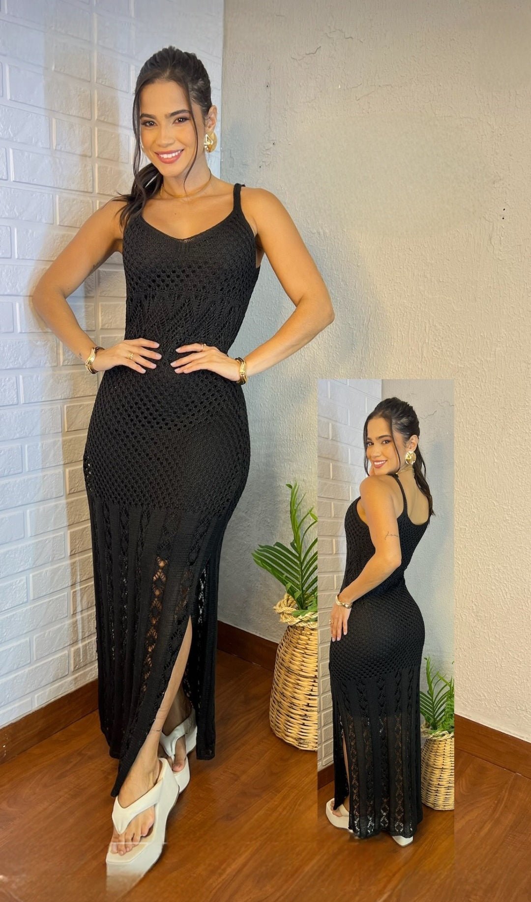 Knitted dress