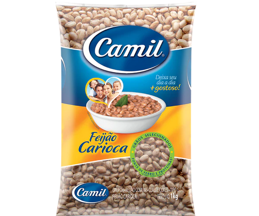 Brown beans Camil - Feijao carioca Camil