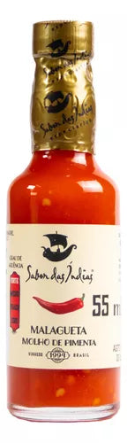 Malageta molho de pimenta Sabor das indias